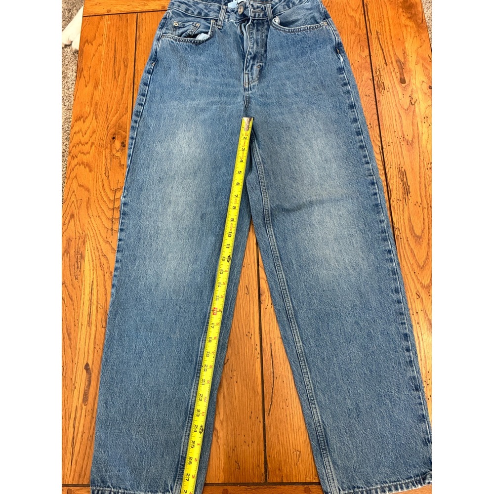 BDG Urban Outfitters High-Rise Baggy Jeans Medium Wash Size 27 Wide Leg Denim
